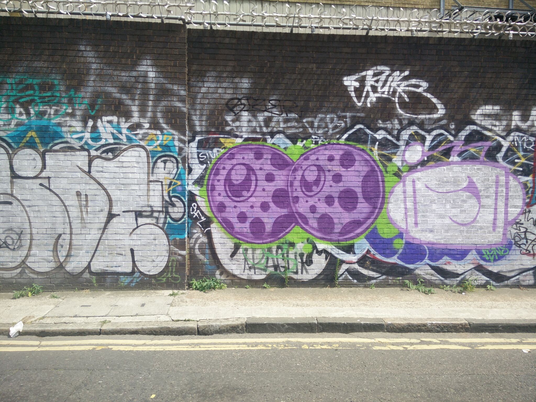Great Eagle St London UK Mural